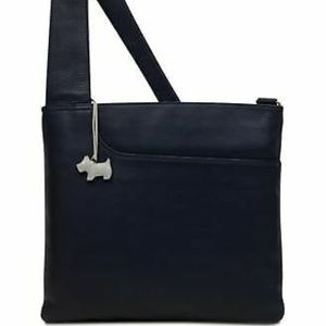 Radley London Black Leather Crossbody Bag